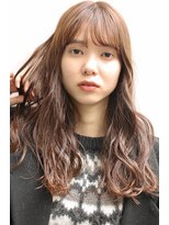 フラミューム たまプラーザ(flammeum)&nbsp;巻き髪レイヤー×ショコラブラウン【フラミュームたまプラーザ】