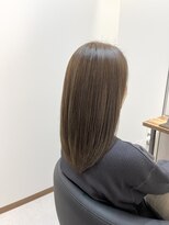 シンシア(CYNTHiA) 髪質改善水素カラー　スモーキーグレージュ