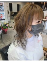 トイロ(toilo)&nbsp;グレーインナーカラー