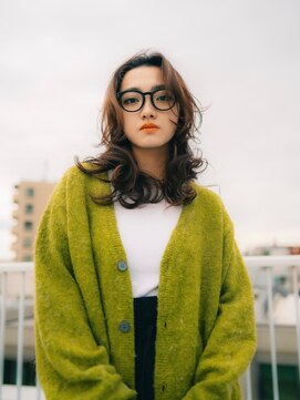 アグ ヘアー カナサ 浦添店(Agu hair kanasa) 《Agu hair》ニュアンスウェーブ　イルミナベージュ3