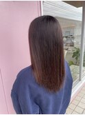 湿気・雨に負けないストレートパーマ!!