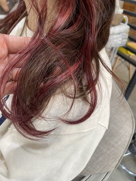 カロン トウキョウ 高円寺店(Kalon Tokyo) ピンク×レッド×インナーカラー◎