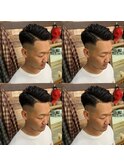 フェードカットパーマ
