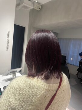 ガリカ 渋谷(Gallica) 【小岩井美希】大人ミディアム/深みのあるラベンダーカラー