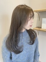 エウ(eu)&nbsp;顔まわりレイヤー/オリーブベージュ