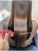 髪質改善ストレート
