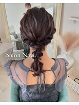 サロンナビ(Salon Navi)&nbsp;セミロング編みおろしhair