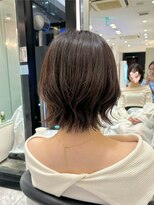 アピッシュ ギンザ(apish ginza)&nbsp;くびれボブ/くびれパーマ/コテ巻き風パーマ/ボブパーマ