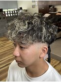 スペインカール[津田沼駅/Men's/メンズカット/パーマ]