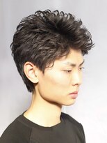 デプト(DEPT.)&nbsp;フェザーパーマニュアンスパーマメンズマッシュメンズパーマ佐賀