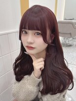 リルミー(Lilme)&nbsp;重めぱっつん前髪　×  カシスピンク　＊Lilme＊