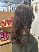 リンダ(LINDA)&nbsp;クリスタルカラー/ロング/ラベンダーベージュ[札幌美容室LINDA]