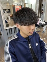 ハルクファースト 札幌(HRK 1st.) メンズ/眉毛/ニュアンスパーマ/ブリーチ/パーマ/メンズカット