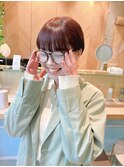 ミニウルフレイヤーカット顔周りカット前髪カットショート/大宮