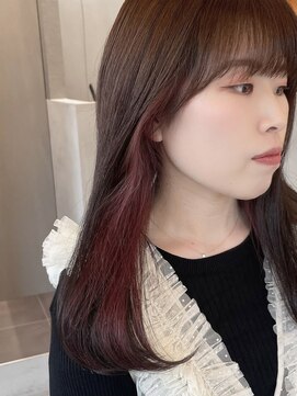 ロンド ボーイ 表参道(Lond BOY) ピンクカラー/インナーカラー/インナーピンク/透明感カラー