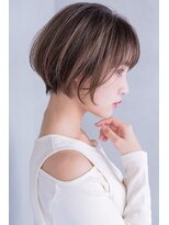 ロジッタ(ROJITHA)&nbsp;【ROJITHA原宿表参道】丸みショート×アッシュベージュ