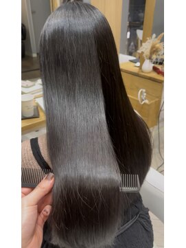 髪質改善ストレート