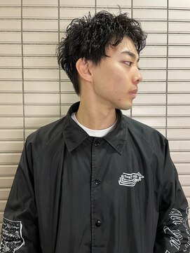 パーク(PAAQ) 【木村アキノブ】ニュアンスパーマパーマ／メンズショート