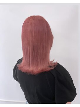 ヘアー アレス(hair ales) ●青みピンク ピンクラベンダー ペールピンク 韓国ヘア