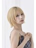【透け感抜群♪】カット、エフェクトブリーチ、COTAトリートメント￥14200