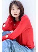 外ハネ ミディ