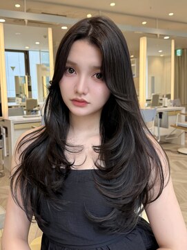 ニューヨークニューヨーク 梅田茶屋町店(NYNY) バタフライレイヤー　海外レイヤー　ロングレイヤー