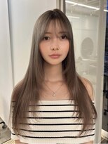 シキ 渋谷(siki)&nbsp;ベージュカラー/ブリーチなしダブルカラー/赤み消し/渋谷/原宿