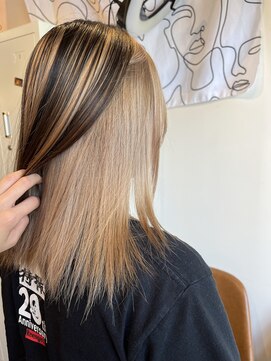 ヘアー ルシア(hair lucia) インナーミルクティー