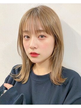 ロシェ 横浜店(loche) 髪質改善でつるんとツヤ髪！大人かわいいミディアム[横浜駅]