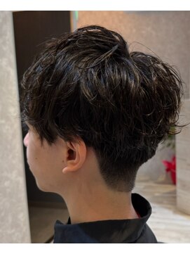 アテーサ 赤羽店(ATTESA) ブルーブラック/メンズカラー/メンズヘア/赤羽/赤羽岩淵