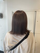 ディシェーレローブ(die Schere Lob) 上品な艶カラーのチョコレートブラウン