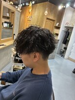 ターフタカサキディエル(TURF TAKASAKI D.L)&nbsp;波巻きツイスパマッシュ　【高崎駅/メンズ/マッシュ】