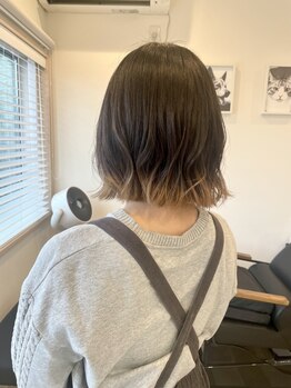 再現性の高いカットでサロン帰りがいつまでも続く…＊ご自宅でも再現性抜群なヘアstyleをご提案します♪