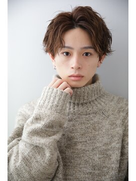 キャンバス バイ ネオリーブ 横浜西口(Canvas by neo.) 横浜★スパイラルパーマナチュラルツイスパミルクティー