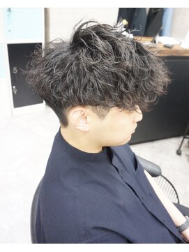 ヘアテリア リュウ 大塚(hair teria ryu) メンズカット/メンズパーマ/ 波巻きマッシュ/波巻きパーマ