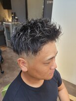 メンズ レオ 南森町店(men's LEO)&nbsp;スキンフェード×ジェットモヒカン