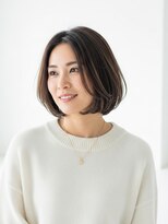 フープ 川越(hoop)&nbsp;川越/ショート/ボブ/ハイライト/白髪ぼかし/白髪染め