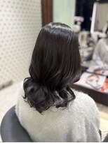 アピッシュココ(apish coco) 【簡単スタイリング】コテ巻き風パーマ