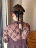 カチモリヘア/シニヨンヘア/お呼ばれヘア/結婚式ヘア