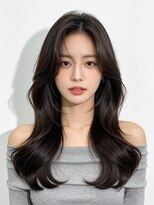 エイチ ウルフカット 大阪梅田(811)&nbsp;グレージュカチモリヘアレイヤーボブ50代ボーイッシュウルフ