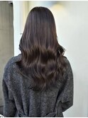 ロングレイヤー×ショコラグレージュ