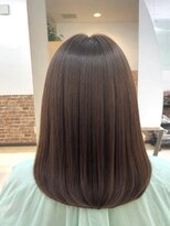 カットハウス はさみの部屋&nbsp;自然な縮毛矯正×艶ストレートミディ