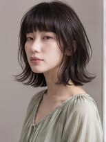 キース ヘアアンドメイク 恵比寿(kith. hair&make)&nbsp;透明感ブラウン/ミディアム/レイヤーカット