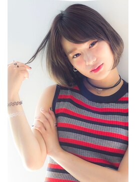 ザ シー 橋本(The C) 大人かわいい 透け感ショート