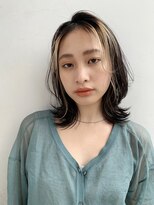 【GARDEN武田美奈】バングインナーハイライトカラー×レイヤー