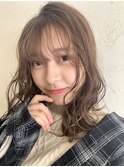 透け感ミルクグレージュ 【福岡 聖容】