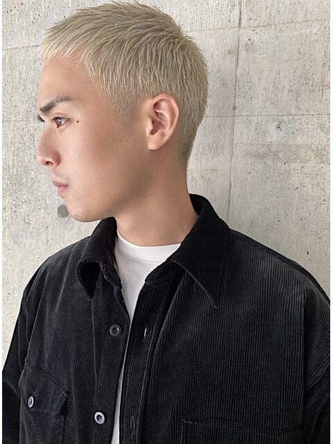 【Lond GULLMAN 網干雄輝】ハイトーンボウズMEN'S HAIR