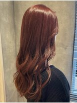 ラボヌールヘアー オリビエ 北千住店(La Bonheur hair Olivier)&nbsp;ロング×リバース巻き【北千住美容室】