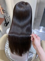 リール 銀座(R'EEL) ダークアッシュ×艶髪縮毛矯正