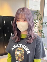 シーク 天神(SEEK)&nbsp;【SEEK 緒方 芽久】ラベンダーグレージュ